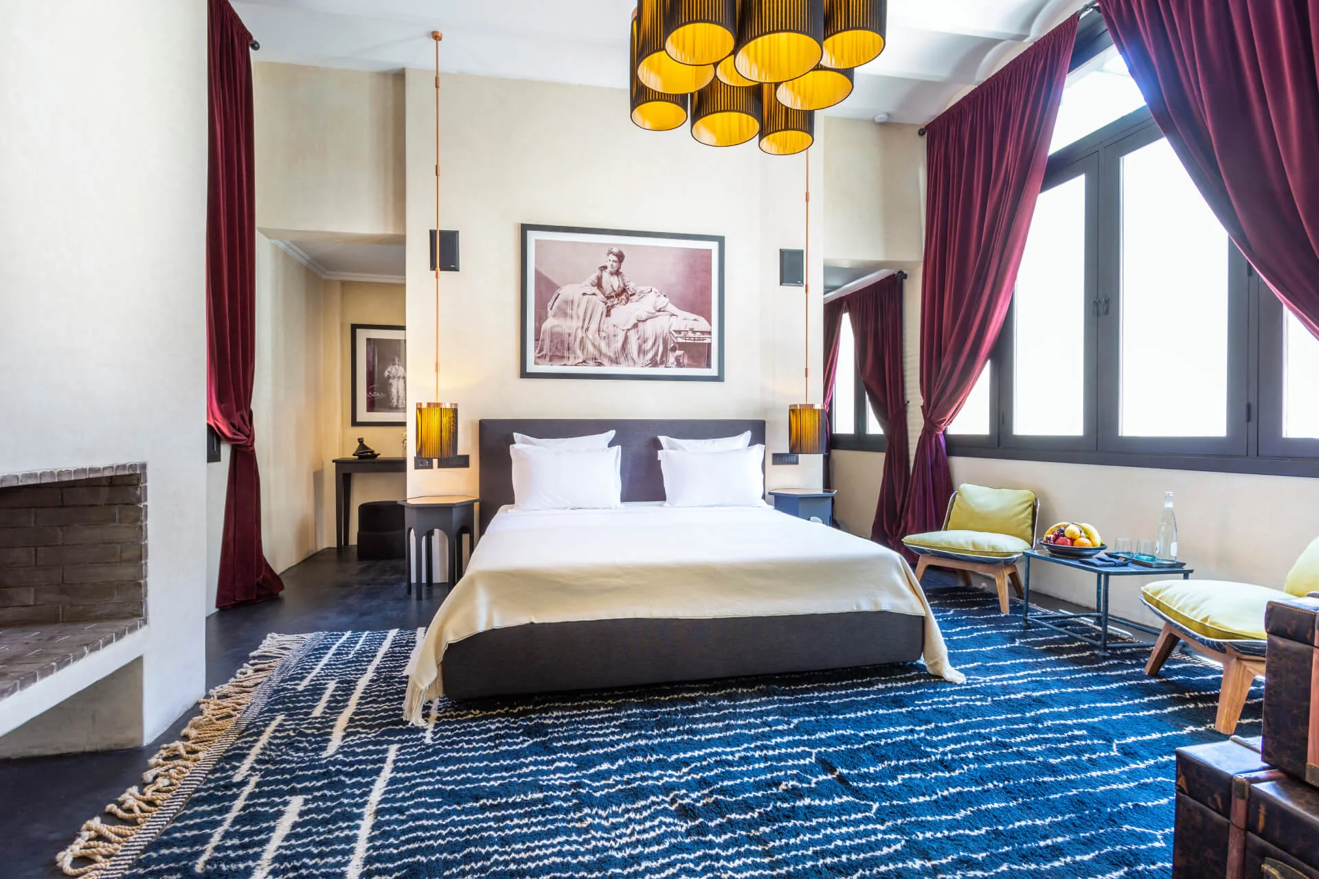 Suite Amal, el dormitorio
