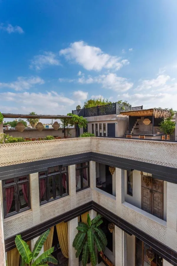Vista desde la azotea · Riad Tajania